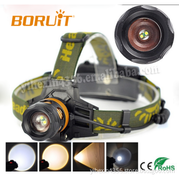 Best Price Yellow Light + White Light Hunting Climbing Headlamp, Q5 led Head lamp